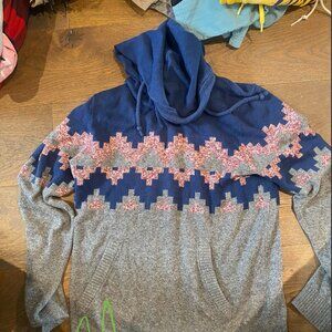 Winter cabin style hoodie